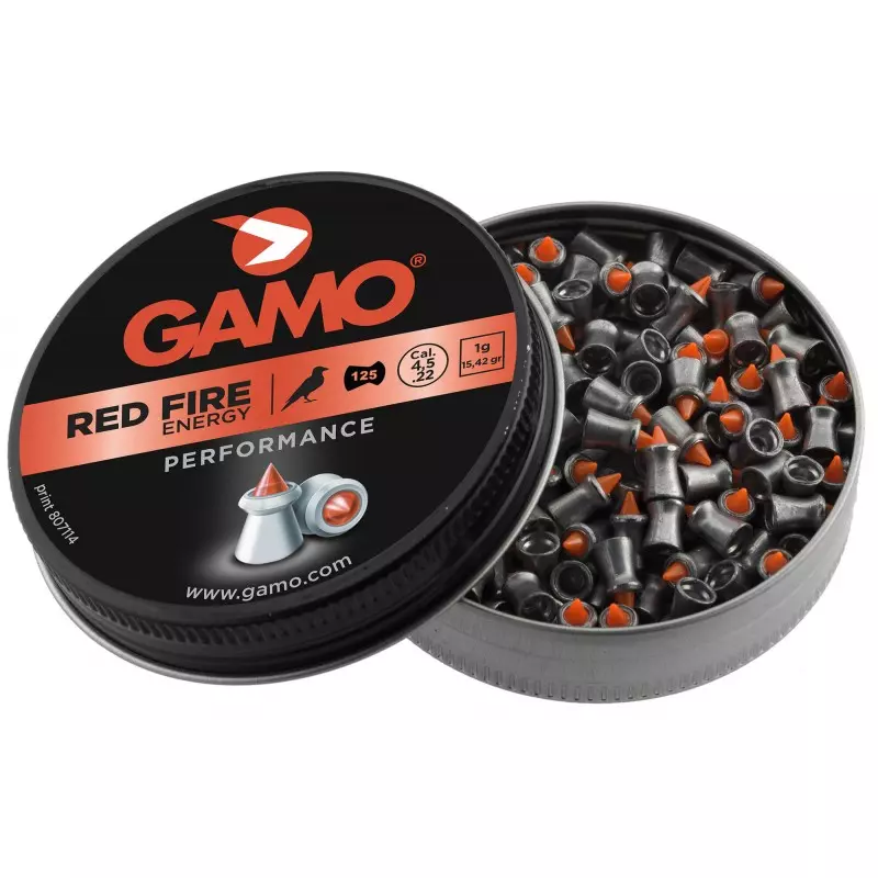 PLOMB GAMO RED FIRE 4.5mm x125 boite ouverte