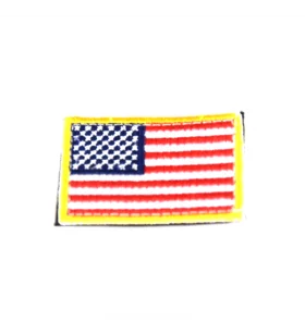 EMBROIDERED USA PATCH