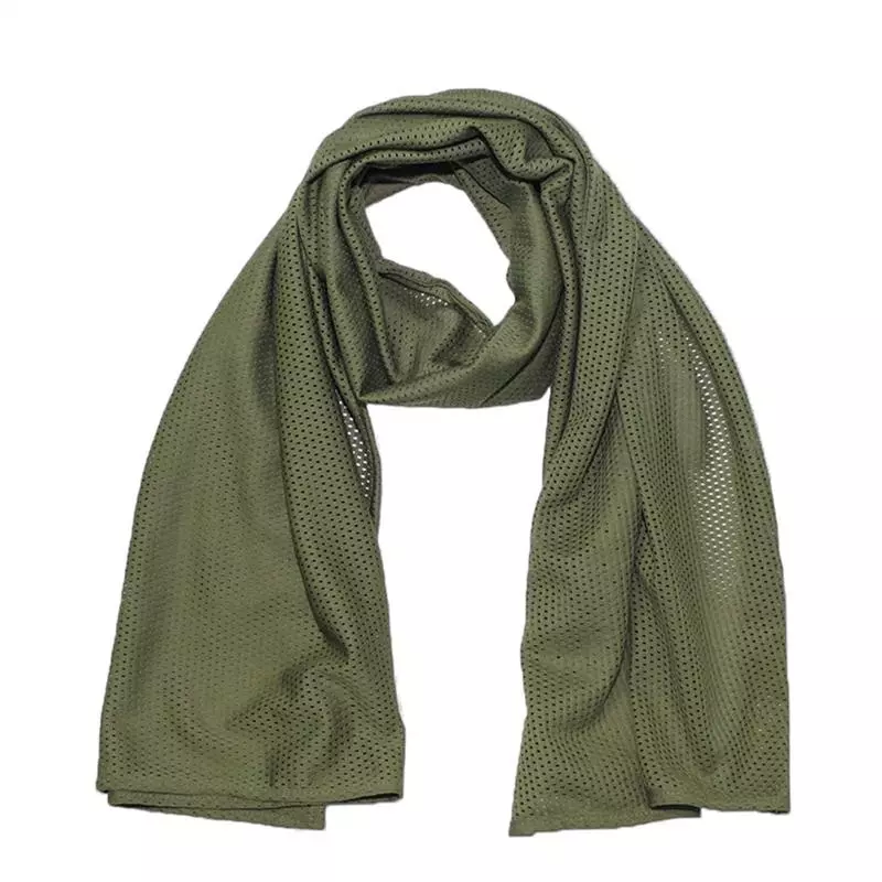 CAMOUFLAGE SCARF Olive Green
