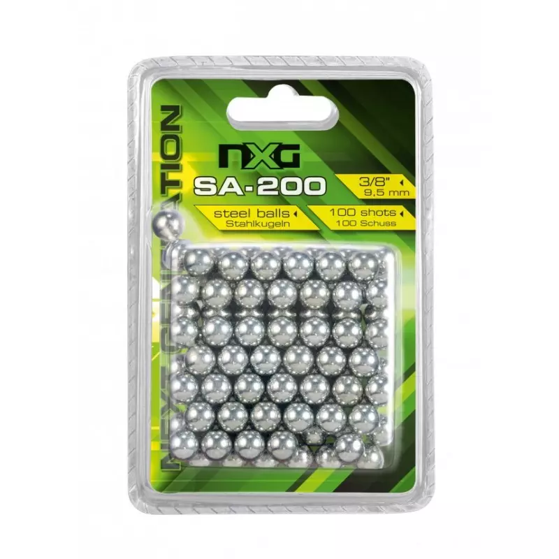 STEEL BALLS NXG 9.5mm x100