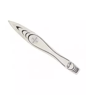 THROWING KNIVE ALL STAINLESS STEEL 17CM + CASE