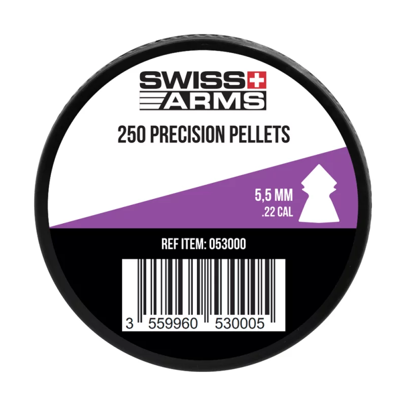 SWISS ARMS POINTED PELLETS 5.5mm x250