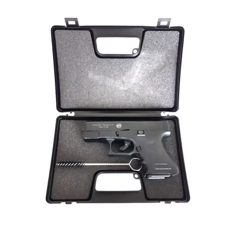 BRUNI BLANK PISTOL TOP FIRING MINIGAP Black 9MM PAK