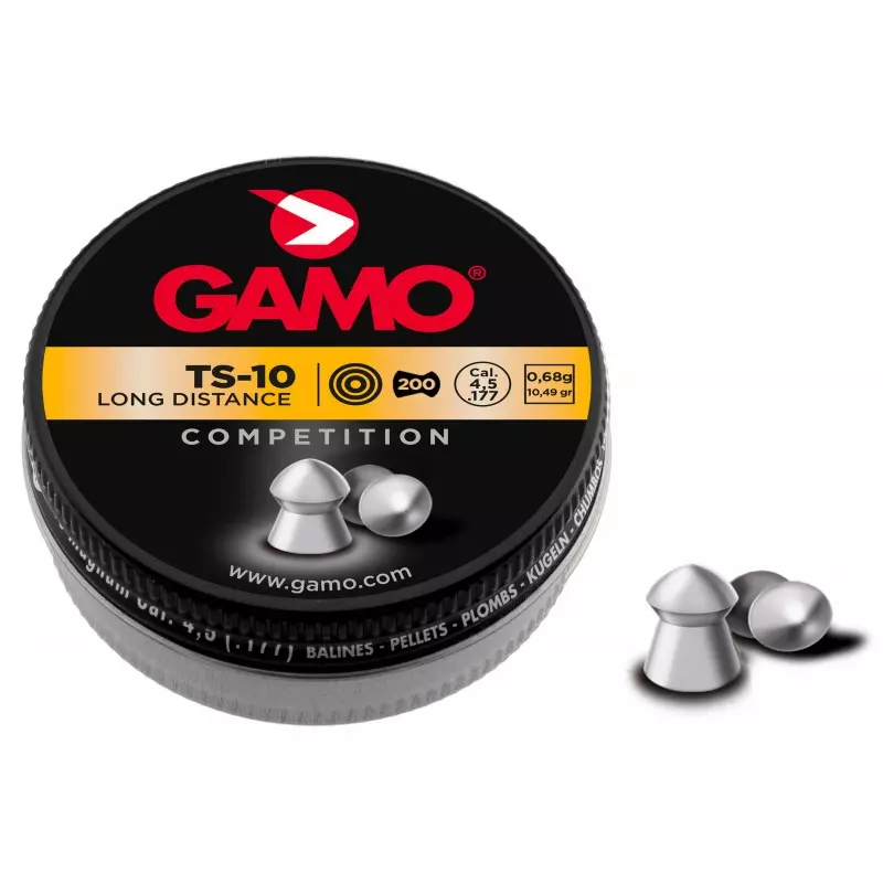 GAMO HUNTING PELLETS SHARP HEAD PLTS-10 4.5mm x200