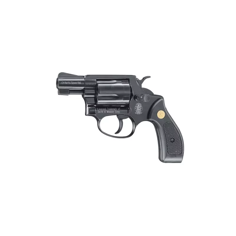 SMITH & WESSON CHIEFS SPECIAL BLANK REVOLVER Black 9 MM RK