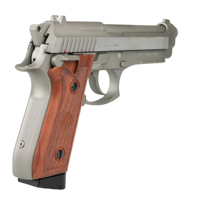 SWISS ARMS P92 Stainless PISTOL - Blowback - 4.5mm BB - CO² / 1.6J
