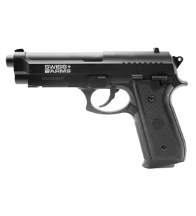 PISTOLET SWISS ARMS SA 92 Noir - 4.5mm BB - CO²