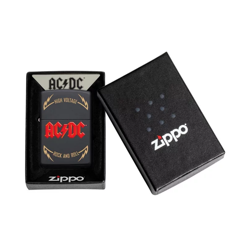 ZIPPO LIGHTER AC/DC Black