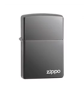 ZIPPO LIGHTER Black Ice Logo