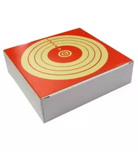 RED CARD TARGET 14cm x 14cm - Pack of 100