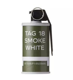 TAG INNOVATION TAG-18 SMOKE GRENADE WHITE