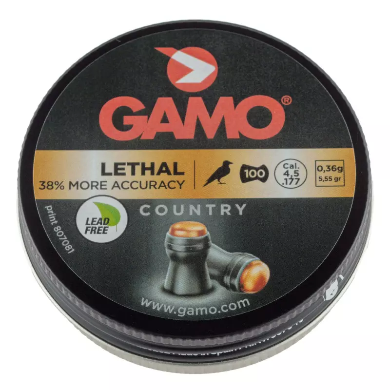 GAMO LETHAL MASTER PELLETS 4.5mm x100