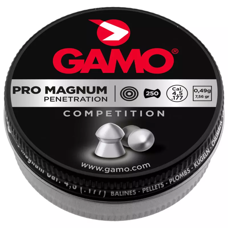 GAMO PRO MAGNUM 4.5mm LEAD PELLETS x250
