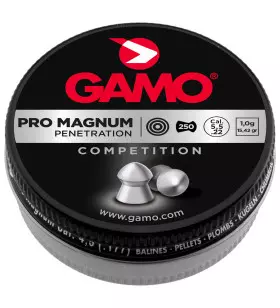 GAMO PRO MAGNUM 5.5mm LEAD PELLETS x250