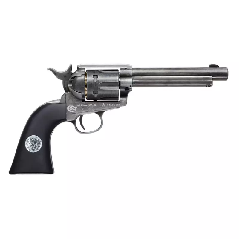 COLT AIRGUN REVOLVER DUEL SET SAA DOUBLE ACES LIMITED EDITION - 4.5mm BB - CO²
