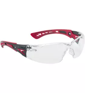 BOLLE RUSH+ RED CLEAR PROTECTIVE GLASSES