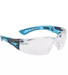 BOLLE RUSH+ BLUE CLEAR PROTECTIVE GLASSES