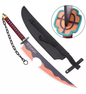MACHETTE EPEE COSPLAY LAME BAMBOU DEMON SLAYER ZS678WD