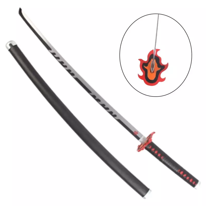 KATANA DECO STEEL BLADE DEMON SLAYER PATTERN ZS666