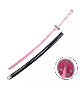 KATANA COSPLAY BAMBOO BLADE DEMON SLAYER TSUYURI KANAO ZS663-WOOD