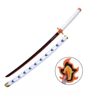 KATANA COSPLAY LAME BAMBOU DEMON SLAYER RENGOKU KYOUJUROU S5037