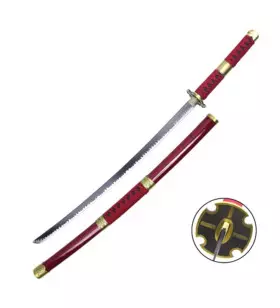 KATANA COSPLAY BAMBOO BLADE ONE PIECE SANDAI KITETSU S5035