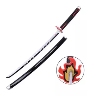 KATANA COSPLAY BAMBOO BLADE DEMON SLAYER KAMADO TANJIROU S5033