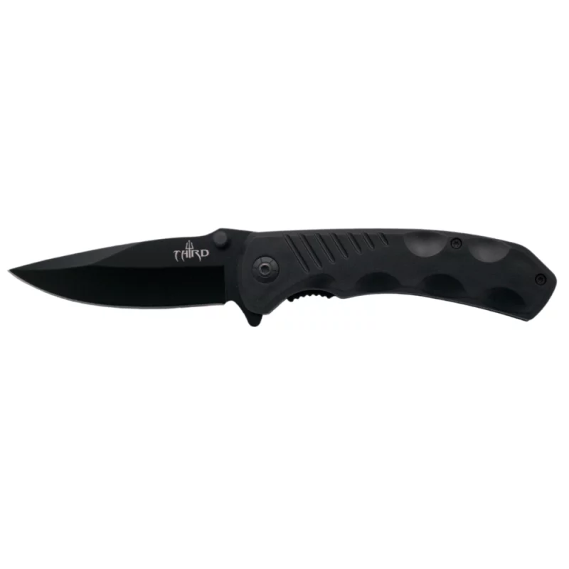 THIRD TACTICAL FOLDING KNIFE BLACK
