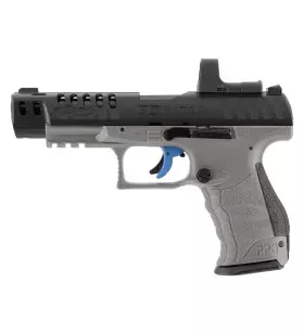 WALTHER Q5 MATCH COMBO PISTOL 5" Grey RDS 8 SCOPE - 4.5mm Pellet CO²
