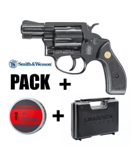 BLANK REVOLVER PACK SMITH & WESSON CHIEFS SPECIAL Black - 9 MM RK