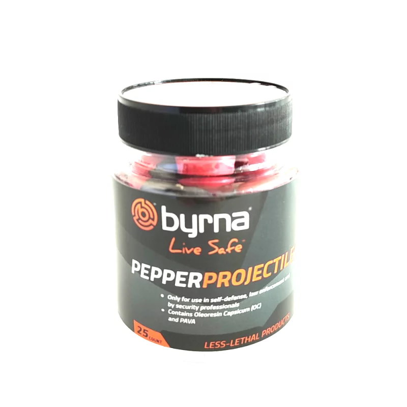 BYRNA PEPPER PROJECTILES x25
