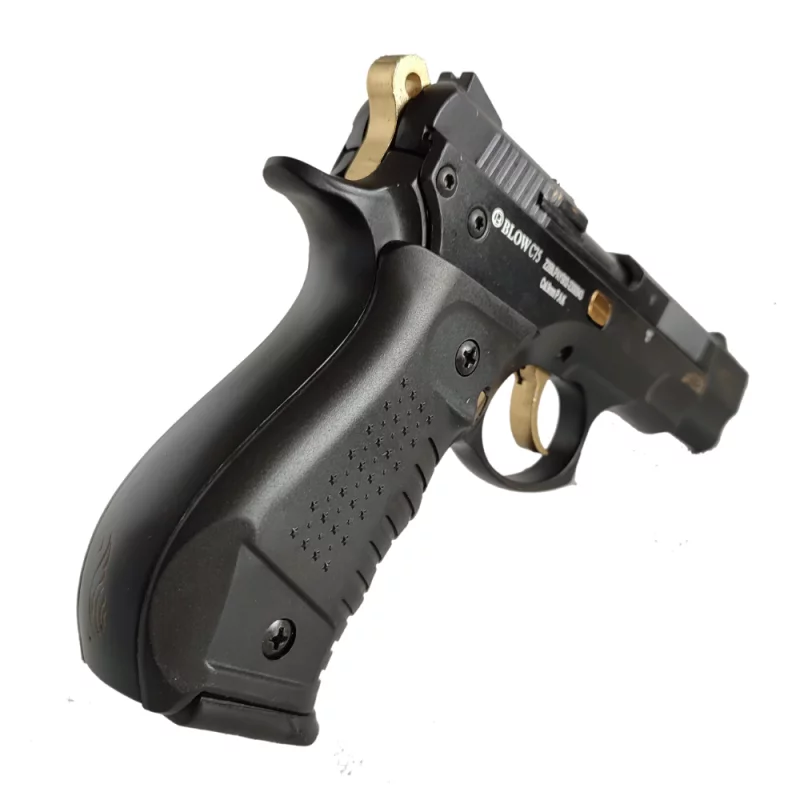 BLOW C75 BLANK PISTOL "EL NINO" Black grip 9MM PAK