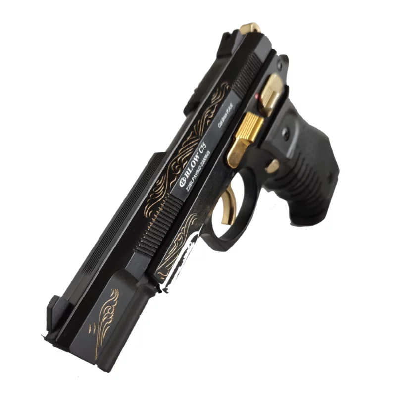 BLOW C75 BLANK PISTOL "EL NINO" Black grip 9MM PAK