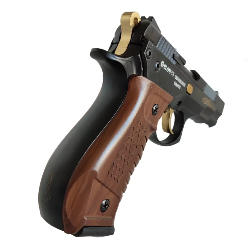 BLOW C75 BLANK PISTOL "EL NINO" Wood grip 9MM PAK