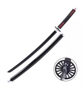 KATANA COSPLAY BAMBOO BLADE DEMON SLAYER KAMADO TANJIROU ZS650-WOOD