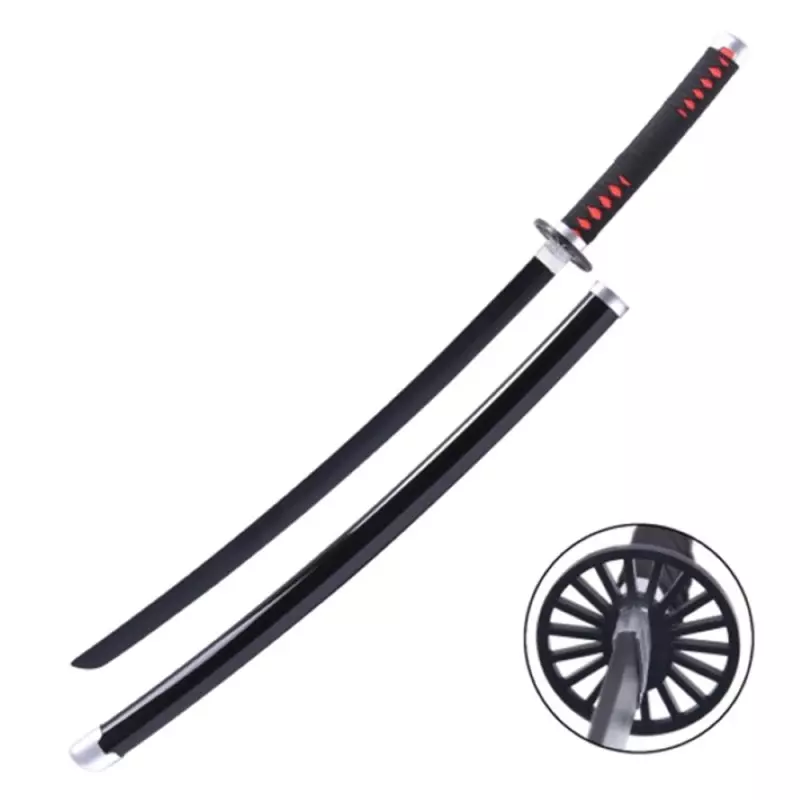 KATANA COSPLAY BAMBOO BLADE DEMON SLAYER KAMADO TANJIROU ZS650-WOOD