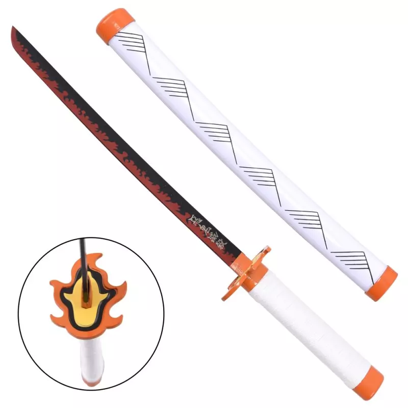 MINI KATANA DECO LAME ACIER MOTIF DEMON SLAYER ZS656