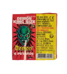 3 Pétards - Demon XX Large - Festivitré