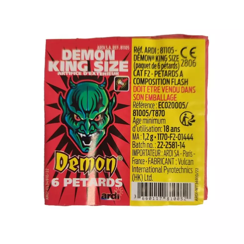 PETARD DEMON XX LARGE (PACK OF 3) - Wicked Store