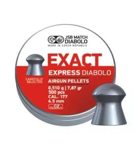 JSB EXACT EXPRESS PELLETS 4.52mm/0.510Gr x500