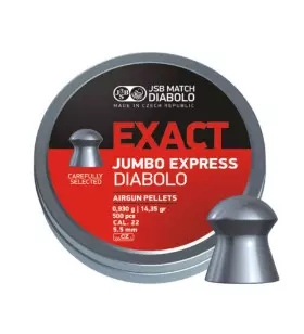 JSB EXACT JUMBO EXPRESS PELLETS 5.52mm/0.930Gr x250