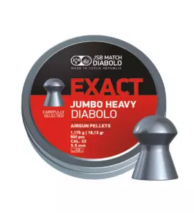 PLOMBS JSB EXACT JUMBO HEAVY 5.52mm/1.175Gr x500