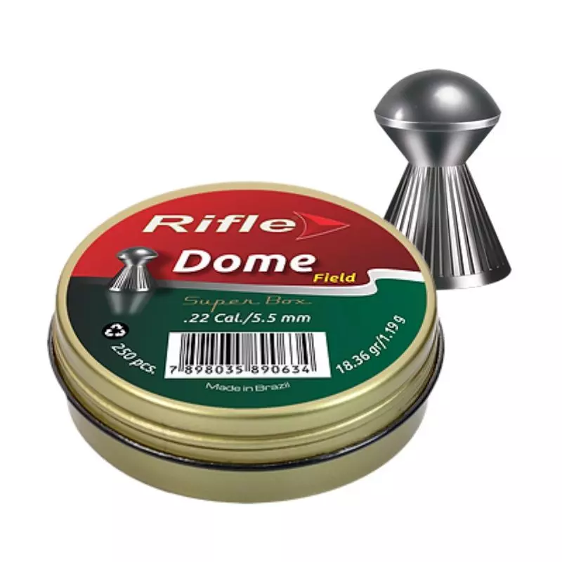 PLOMBS RIFLE FIELD DOME TETE RONDE 5.5mm x250