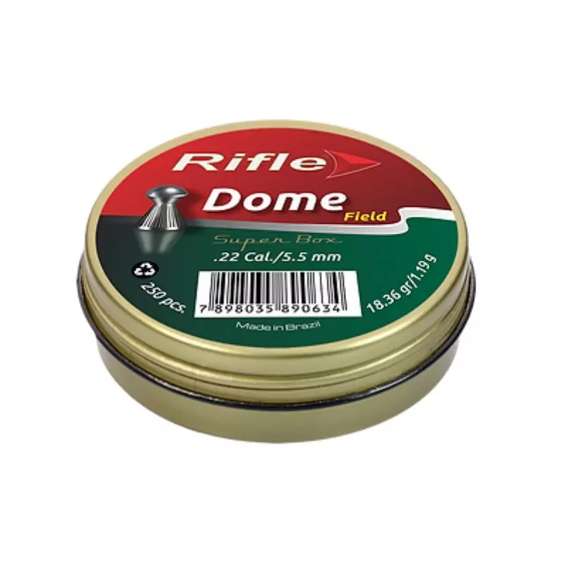 PLOMBS RIFLE FIELD DOME TETE RONDE 5.5mm x250