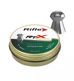 RIFLE PREMIUM RTX MEDIUM ROUND HEAD PELLETS 5.5mm x250