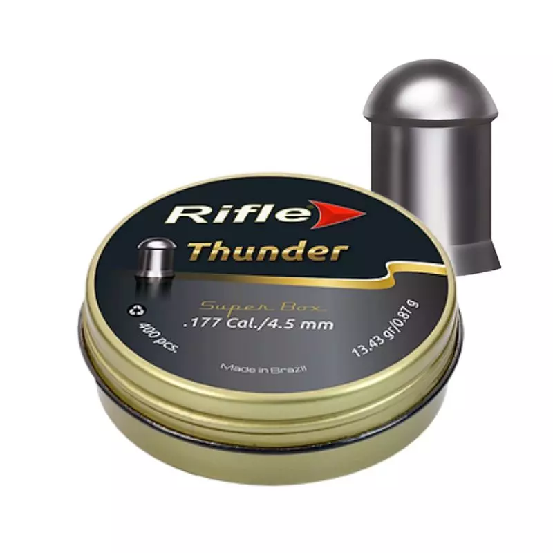 RIFLE FIELD THUNDER PELLETS 4.5mm x400