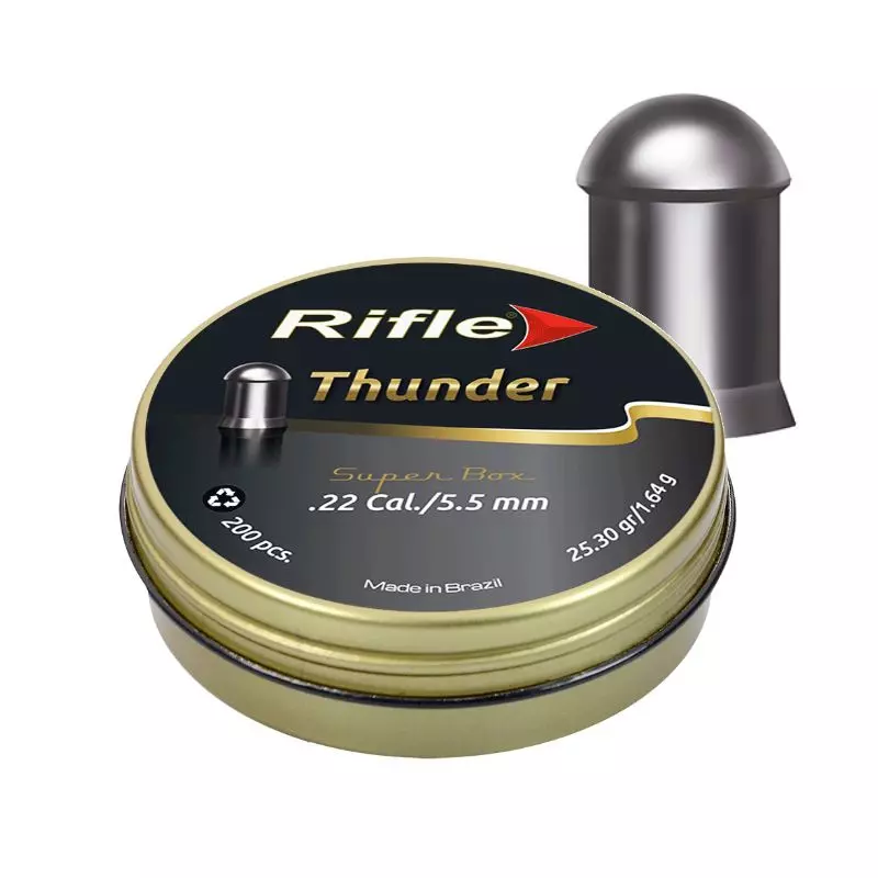 RIFLE FIELD THUNDER PELLETS 5.5mm x200