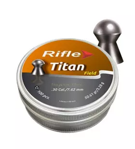 RIFLE FIELD TITAN PELLETS 7.62mm x100