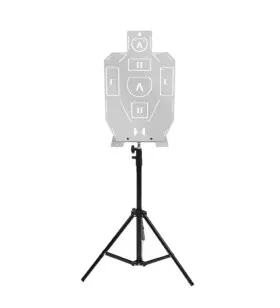 SILHOUETTE TARGET ON METAL STAND