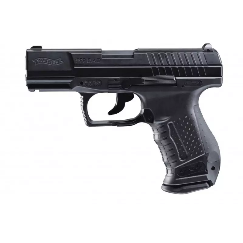 WALTHER P99 DAO AIRSOFT PISTOL PACK Black - Blowback - 6 mm BB - CO² 2J